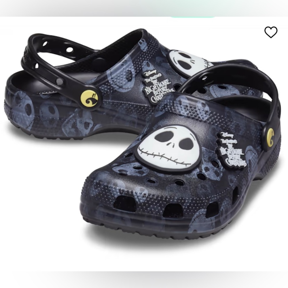 NWT Tim Burton’s The Nightmare Before Christmas Croc